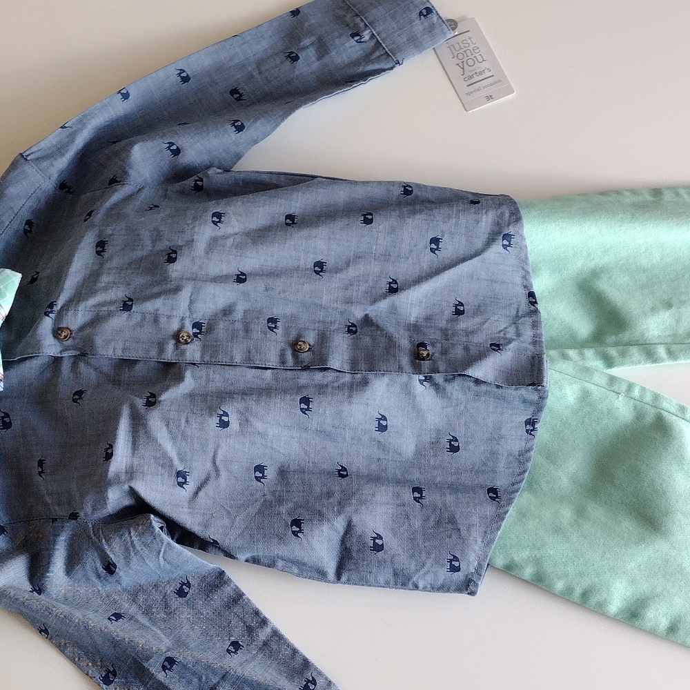 Carter's outfit Set 3piece  size 3t